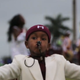 Drum major Taranza McKelvin leads the battle of the bands at the Muck Bowl.
Screenshot from Palmbeachpost.com